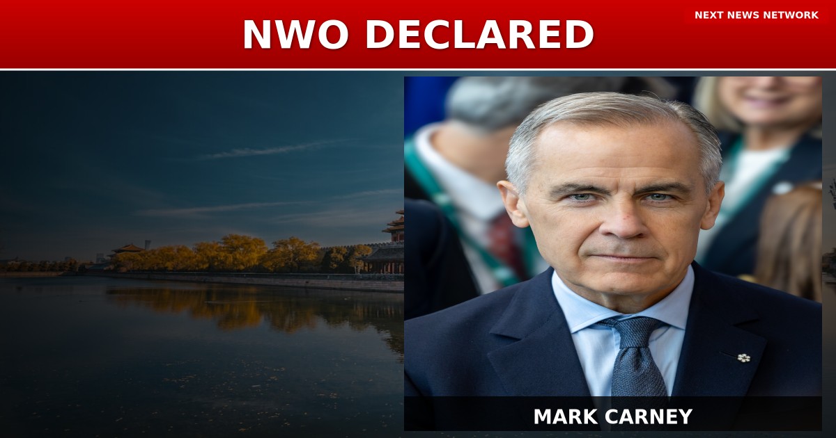 BREAKING: Canadian PM OPENLY Declares 'New World Order' in Beijing as Shocked Officials Look On
