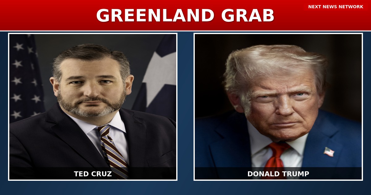 CRUZ BACKS Trump's GREENLAND PUSH: 'America Has History of Acquiring New Lands'