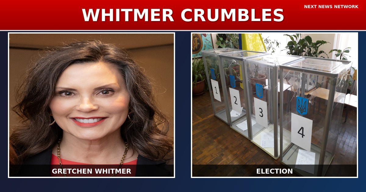 BATTLE FOR MICHIGAN: Governor's Race Could FLIP Red as Whitmer Era Crumbles