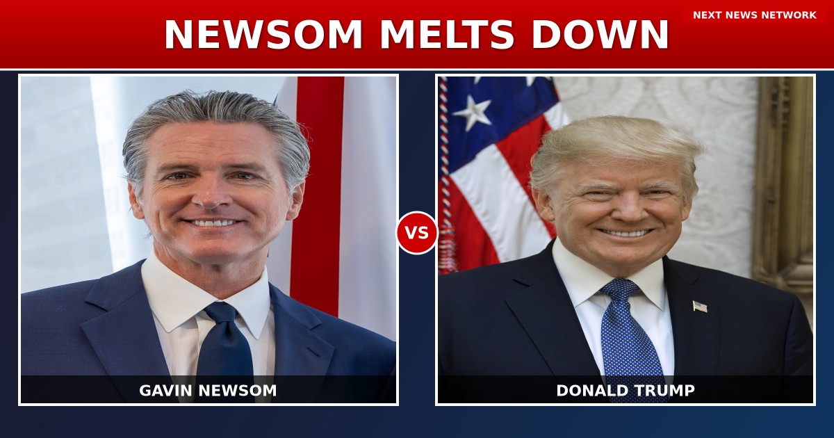 DELUSIONAL Gavin Newsom MELTS DOWN Over European Leaders Treating Trump With Respect