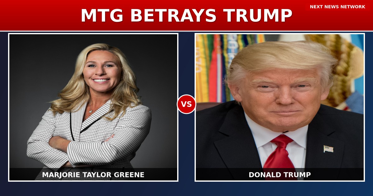 BETRAYAL: Marjorie Taylor Greene BACKSTABS Trump, Claims His Endorsements 'Solidify the Swamp'