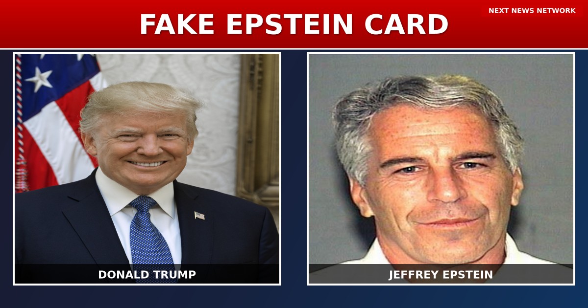 DESPERATE Dems Deploy FAKE Epstein Card Stunt on National Mall to Attack Trump