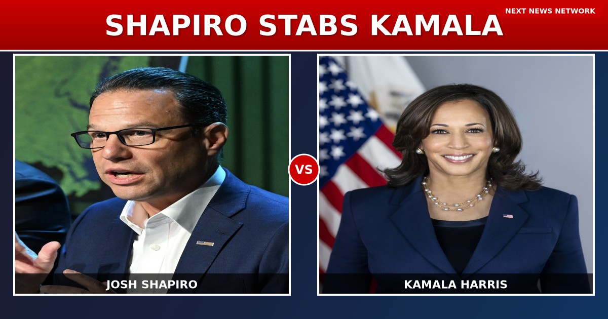 DEMOCRATS TURN CANNIBALS: Shapiro STABS Kamala in the Back to Seize 2028 Throne