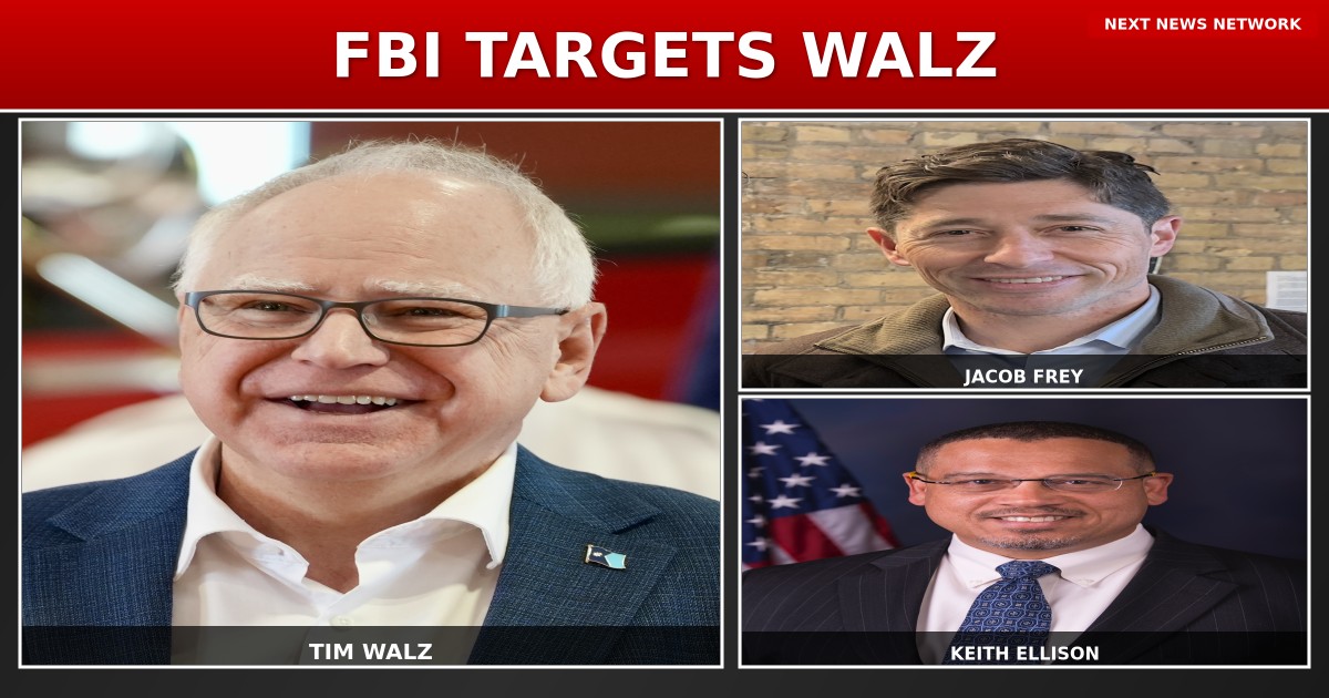 BREAKING: FBI Subpoenas Walz and Top Minnesota Dems in MASSIVE ICE Obstruction Investigation