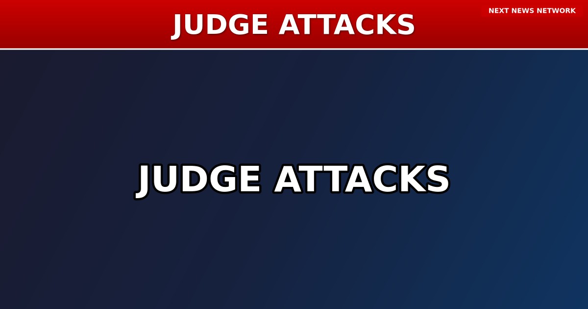 DEEP STATE JUDGE ATTACKS Trump Lawyer in Constitutional Power Grab Battle