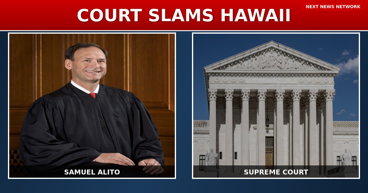 VICTORY: Supreme Court SLAMS Hawaii for Making Second Amendment 'SECOND-CLASS' Right