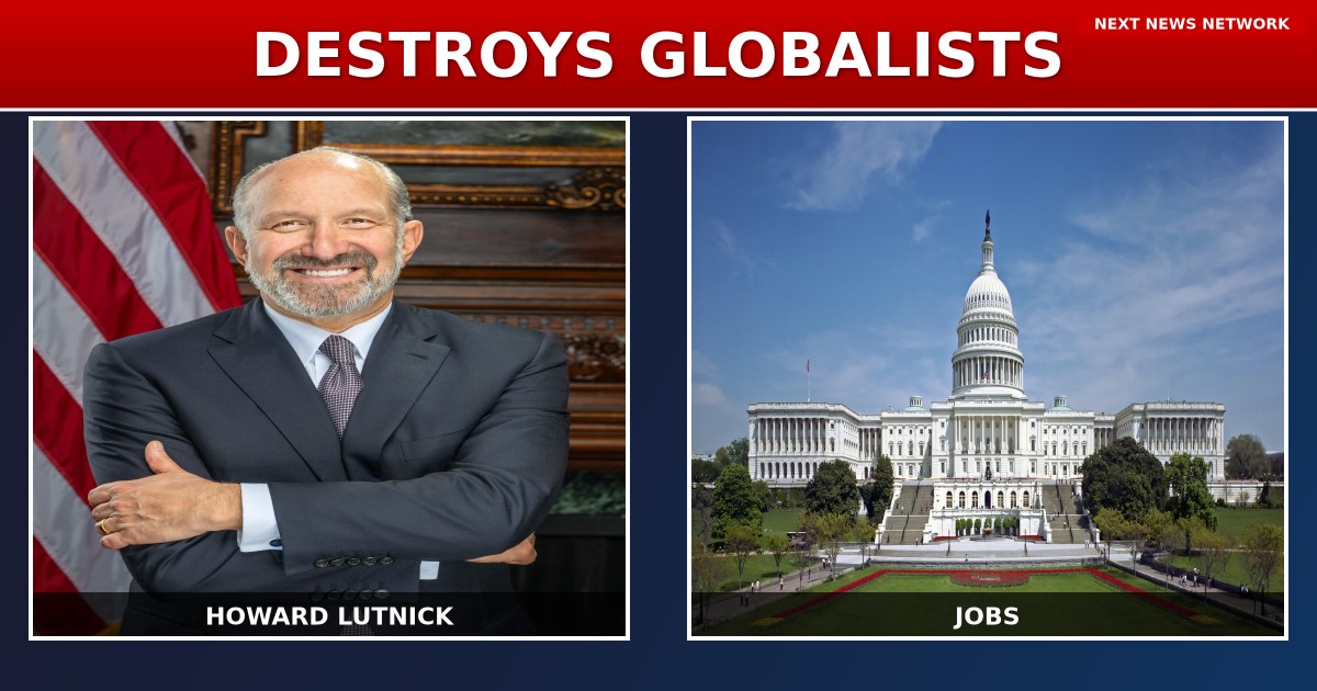 BOMBSHELL: Trump's Commerce Chief DESTROYS Davos Globalists, Declares 'We're DONE Exporting American Jobs'