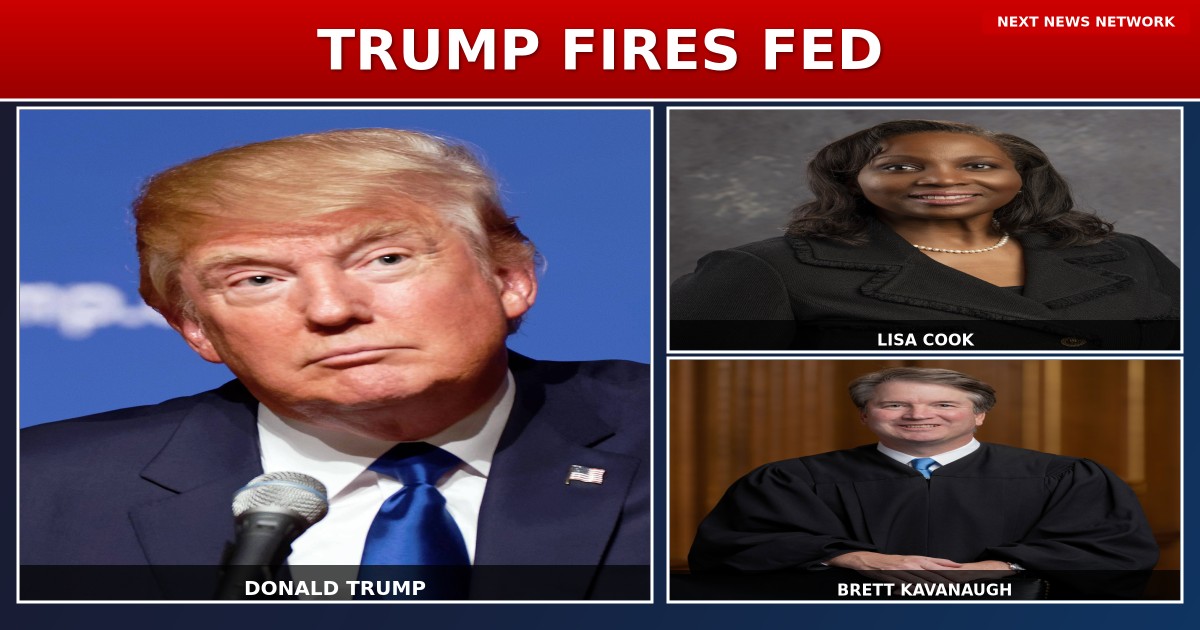 BREAKING: Supreme Court Weighs Trump's Authority to FIRE Fed Governor Lisa Cook Over Fraud Allegations