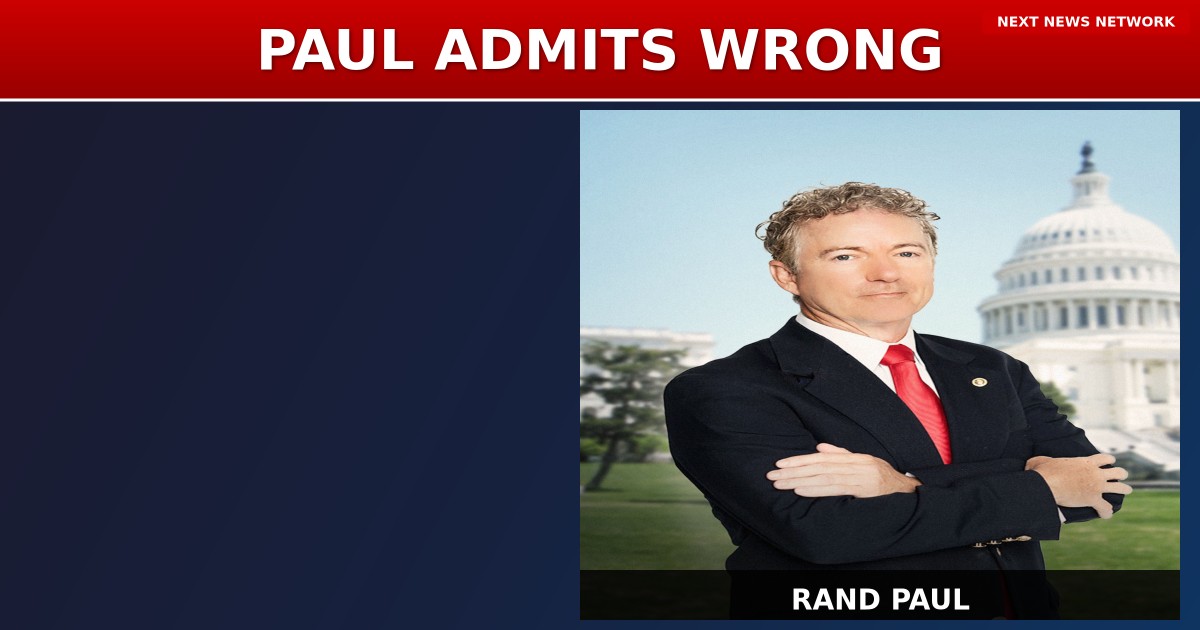 WAKE UP CALL: Rand Paul ADMITS He Was WRONG About Big Tech After YouTube CENSORED Him