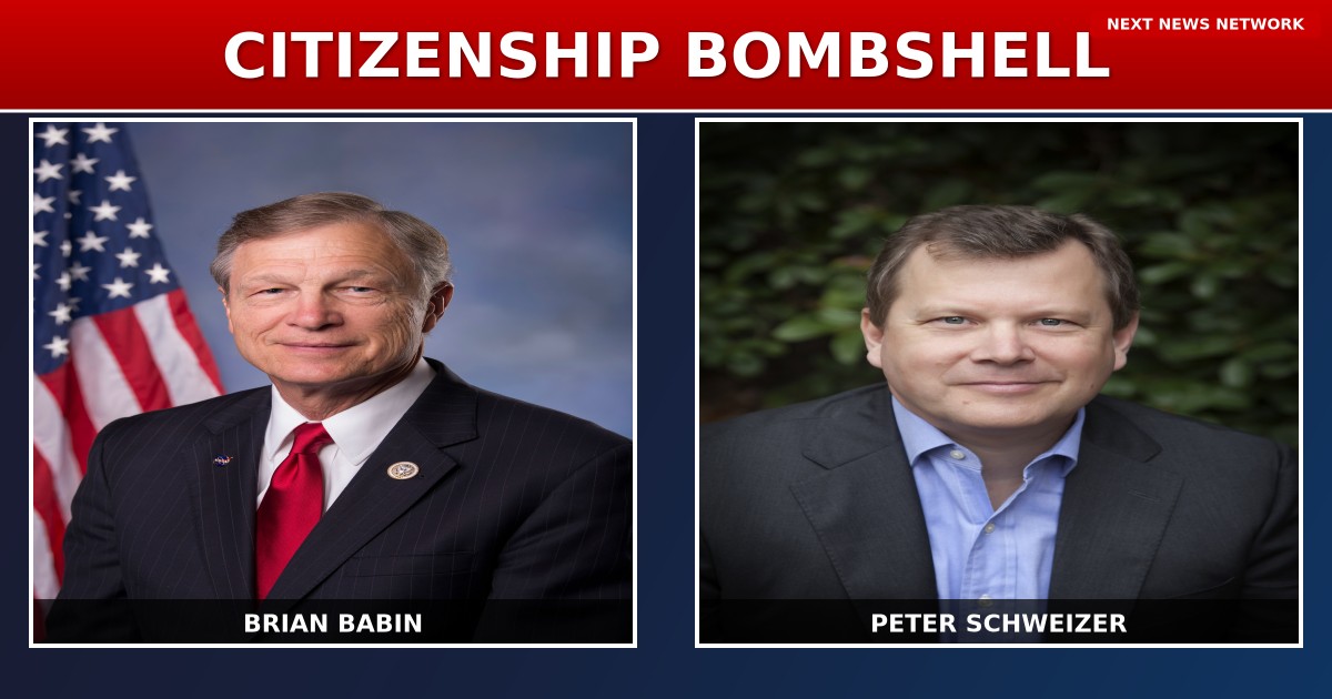 BREAKING: Texas Rep Uses Schweizer's BOMBSHELL Book to DESTROY Birthright Citizenship Loophole
