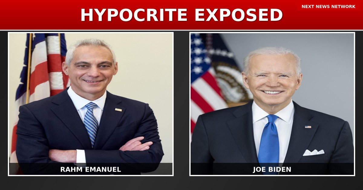 HYPOCRITE: Rahm Emanuel Calls for MANDATORY Retirement Age After Biden's Mental Collapse