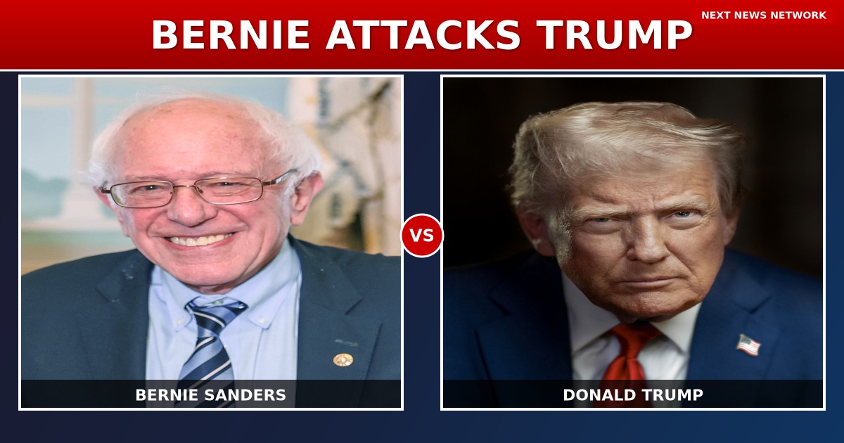 DESPERATE: Bernie Sanders Attacks Trump as 'Authoritarian' While Ignoring Real Threats to Democracy