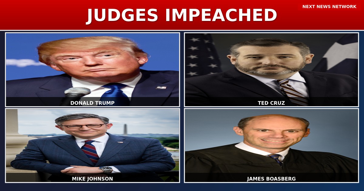 BREAKING: Trump White House BACKS Impeachment of 'Rogue' Liberal Judges Who Obstructed MAGA Agenda