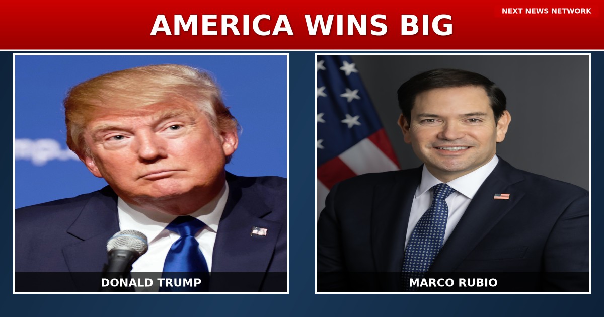 AMERICA FIRST WINS: Trump Taps Rubio to Bring World Expo 2035 to Florida