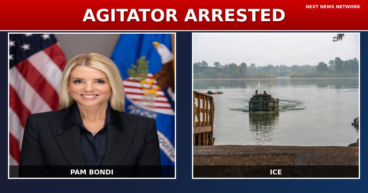 BREAKING: Anti-ICE Agitator ARRESTED After Taunting AG Bondi - Play Stupid Games, Win Stupid Prizes