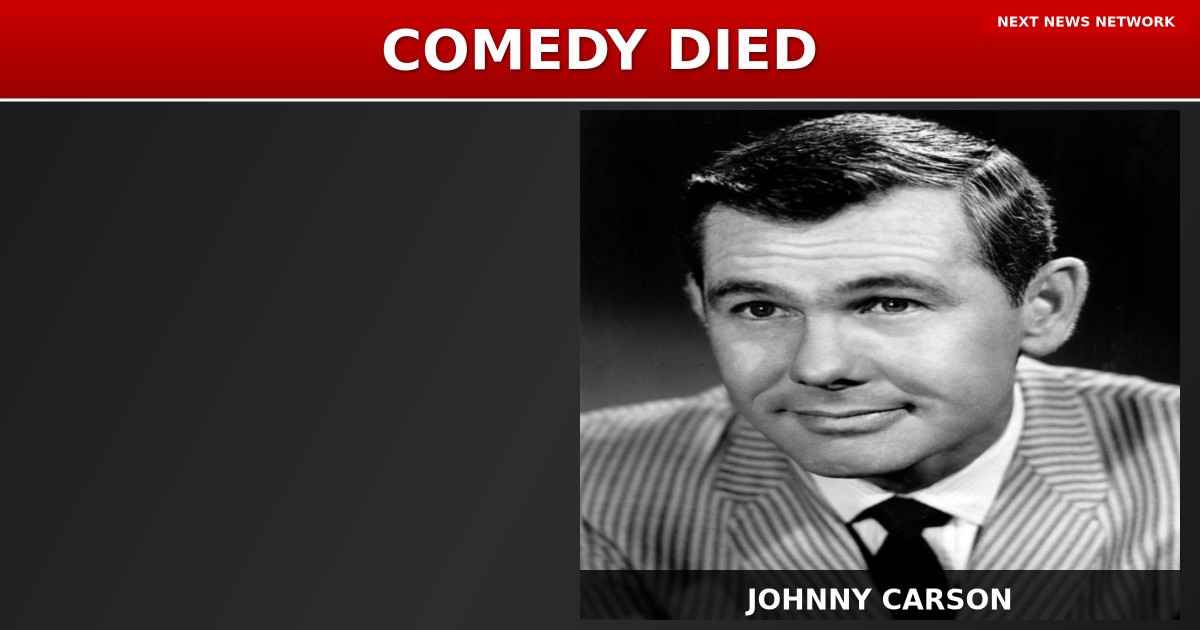 REMEMBER WHEN: Johnny Carson Made Us LAUGH Instead of Cringe - What Happened to American Comedy?