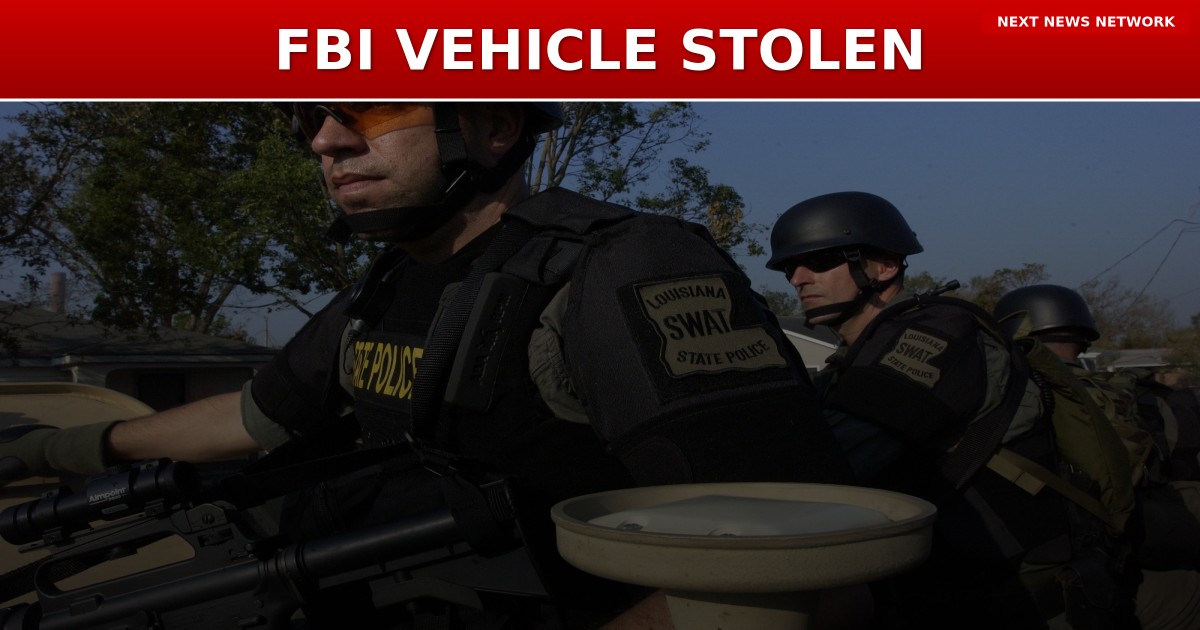 BREAKING: Rioter Arrested for Stealing FBI Vehicle — Threatened to Kill Agent's Family After Taking ID