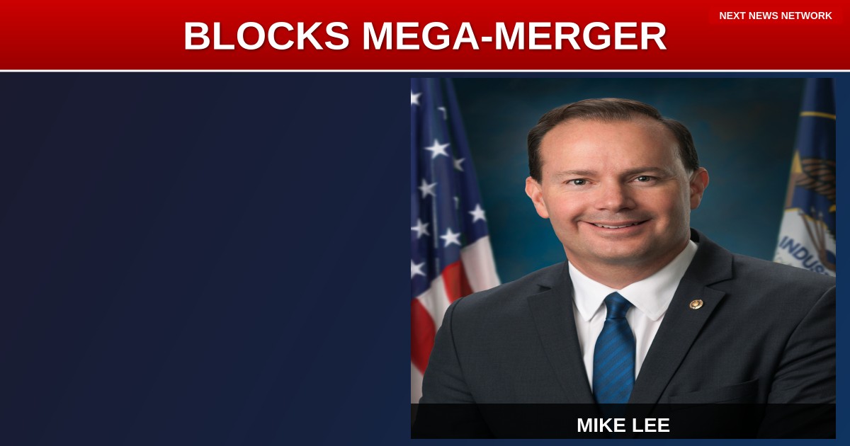 BREAKING: Mike Lee BLOCKS Netflix-Warner Bros MEGA-MERGER as GOP Fights Big Tech Monopoly