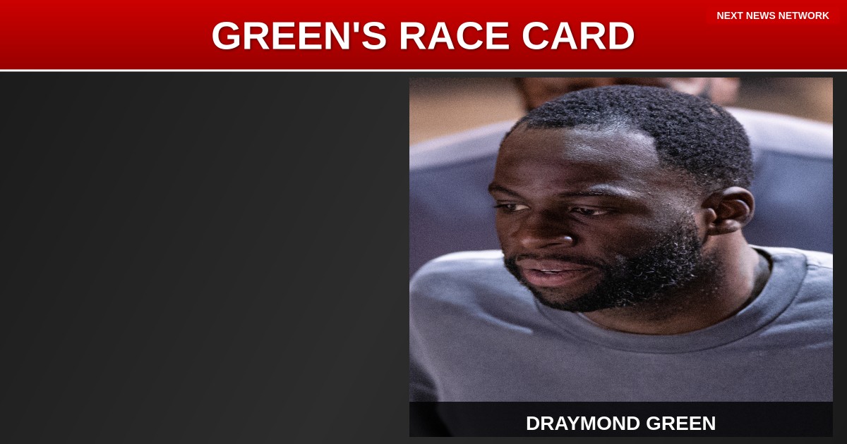 RACE-BAITING: NBA Star Draymond Green Makes Everything About Race After Technical Foul