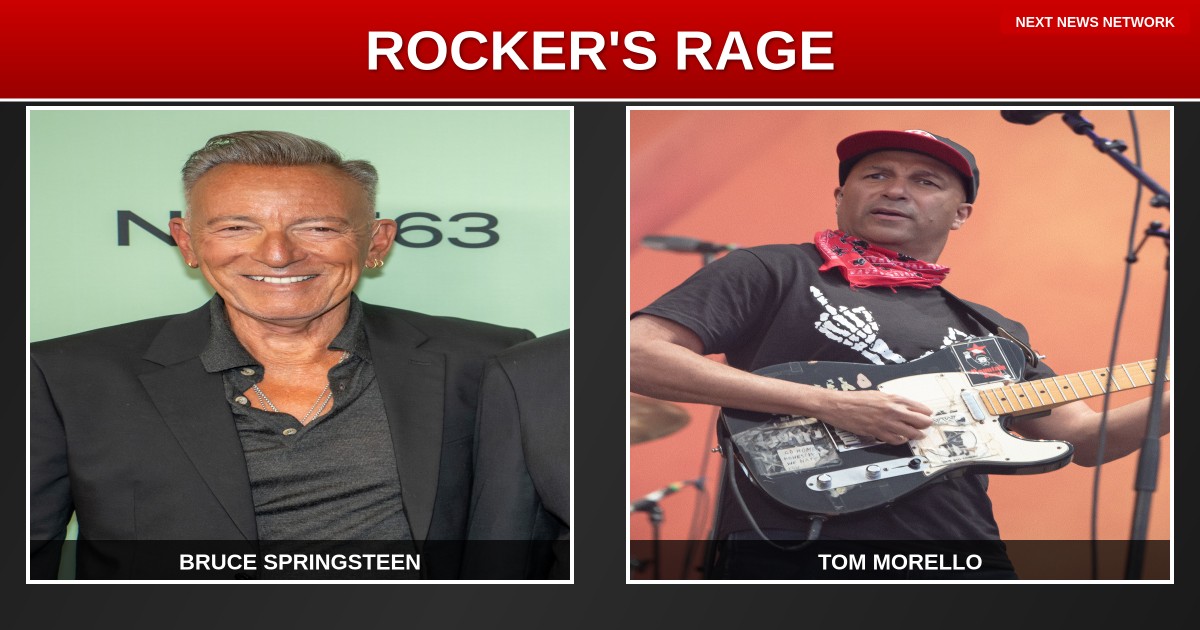 WASHED-UP Rocker Bruce Springsteen Calls for VIOLENCE Against ICE as Trump Deportation Surge Begins