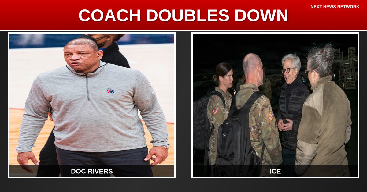 DISGUSTING: NBA Coach Doc Rivers DOUBLES DOWN on 'Murder' Slander Against ICE Heroes