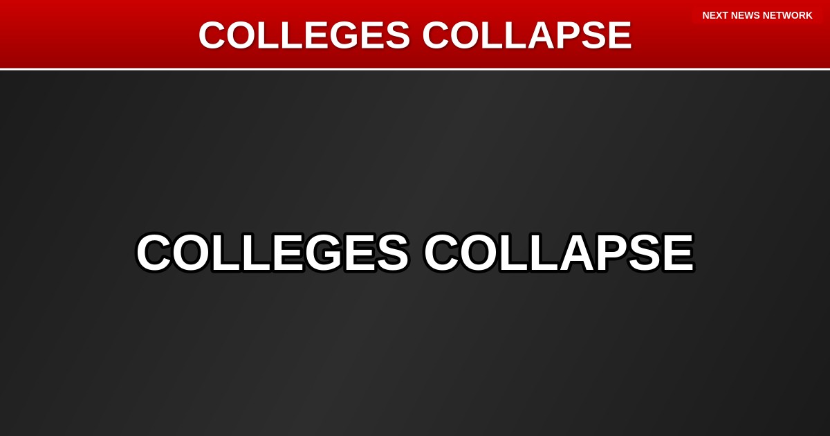 EXPOSED: America's Woke Colleges Face FINANCIAL COLLAPSE as Students Reject Leftist Indoctrination