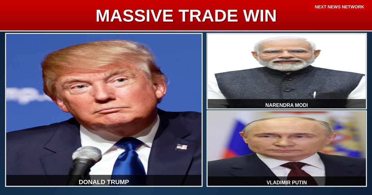 VICTORY: Trump Secures MASSIVE Trade Win as India Drops Russian Oil for American Deal