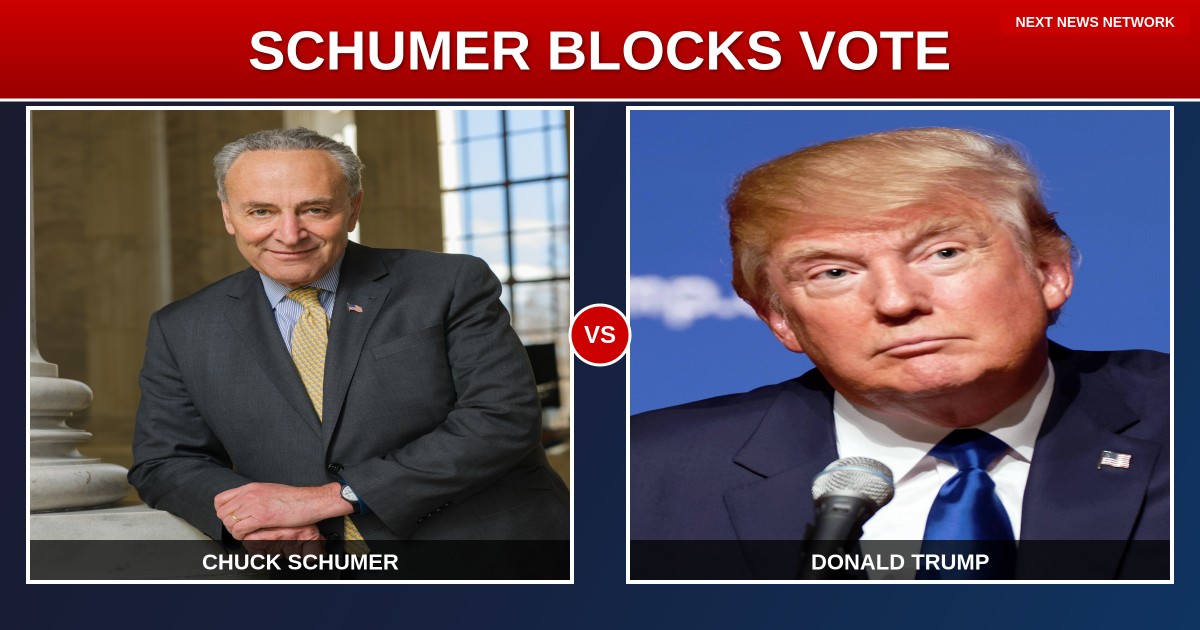 EXPOSED: Schumer BLOCKS Voter ID Bill, Calls Common-Sense Election Security 'Jim Crow'