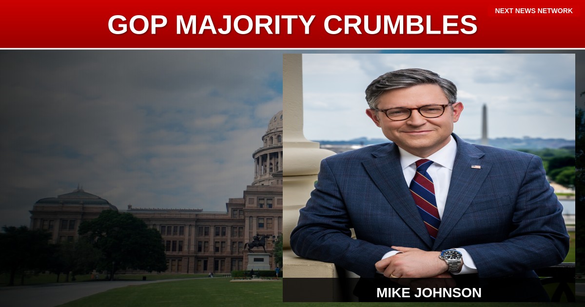 DISASTER: House GOP Majority CRUMBLES to Just One Vote as Johnson Swears in Another Democrat