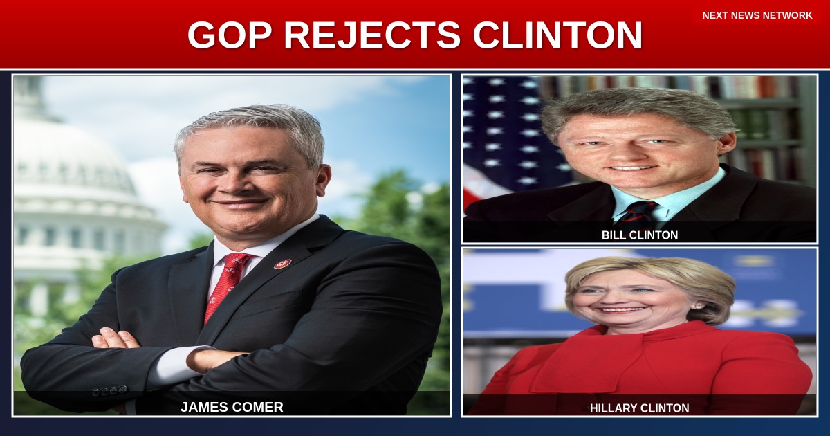 BREAKING: House GOP REJECTS Clinton Last-Ditch Plea to Avoid CONTEMPT Vote Over Epstein Ties