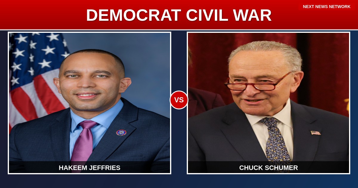 BREAKING: Democrats in TOTAL MELTDOWN as Jeffries Wars with Schumer Over Trump Deal