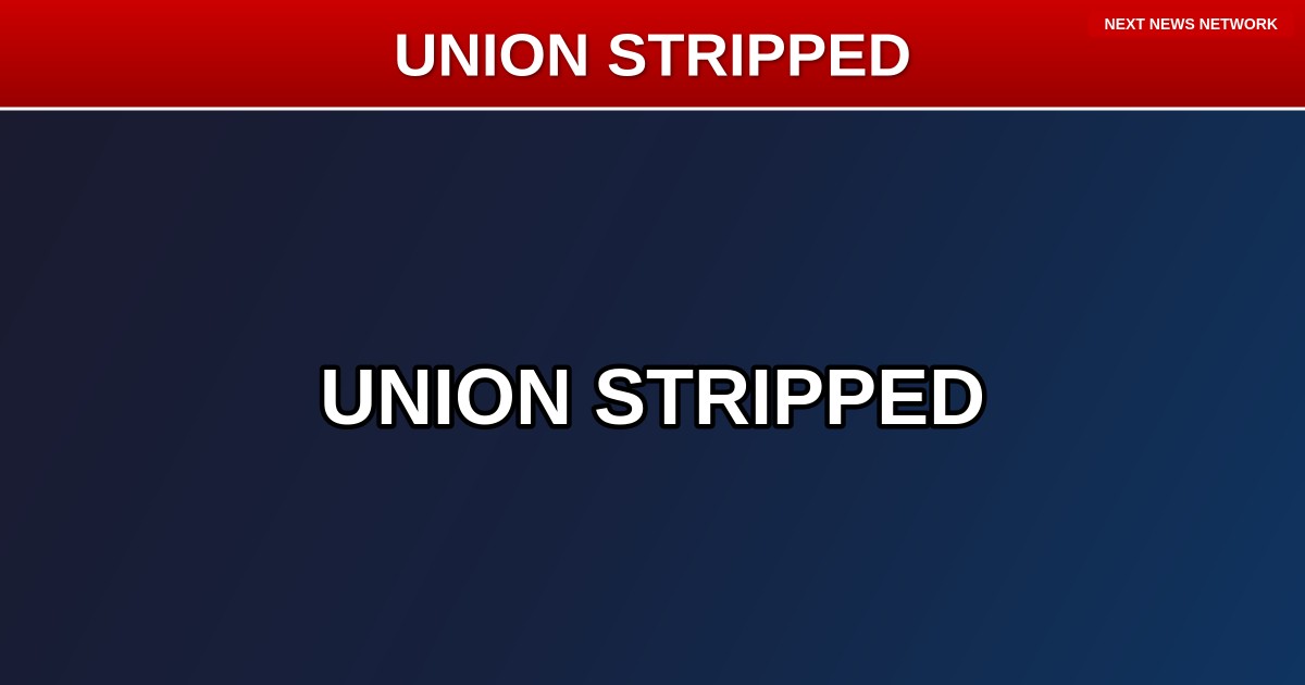 BREAKING: GOP Lawmakers Move to STRIP Teachers Union of Federal Charter After Years of Woke Political Activism