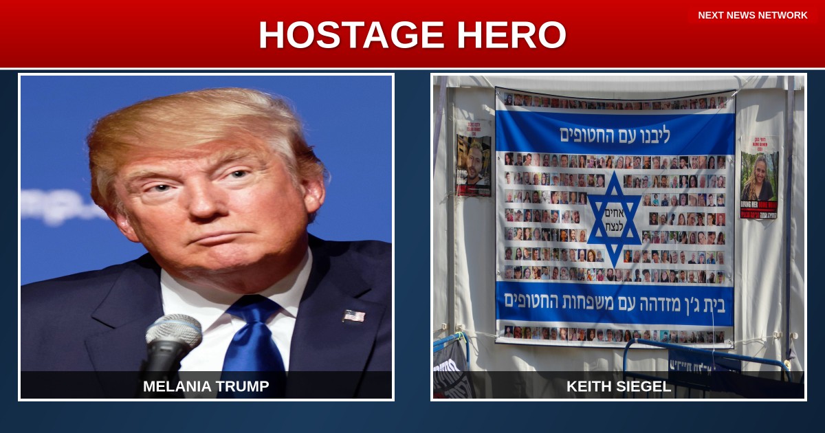 COMPASSION IN ACTION: Melania Trump Meets With Hamas Hostage She Helped FREE