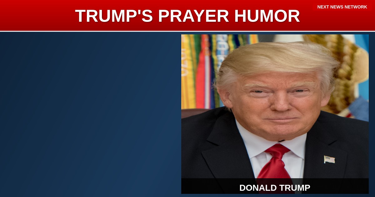 CLASSIC TRUMP: President Brings Laughter to National Prayer Breakfast with Air Force One Security Joke