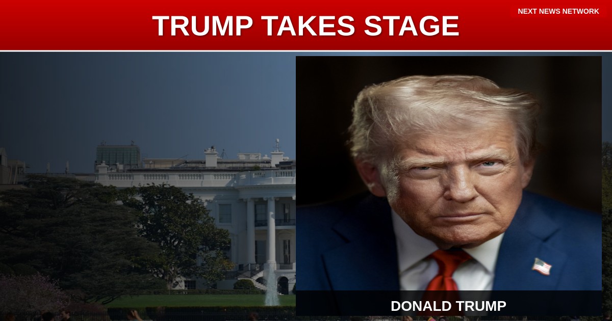 LIVE FROM THE WHITE HOUSE: Trump Takes Center Stage for Major Address as America Watches