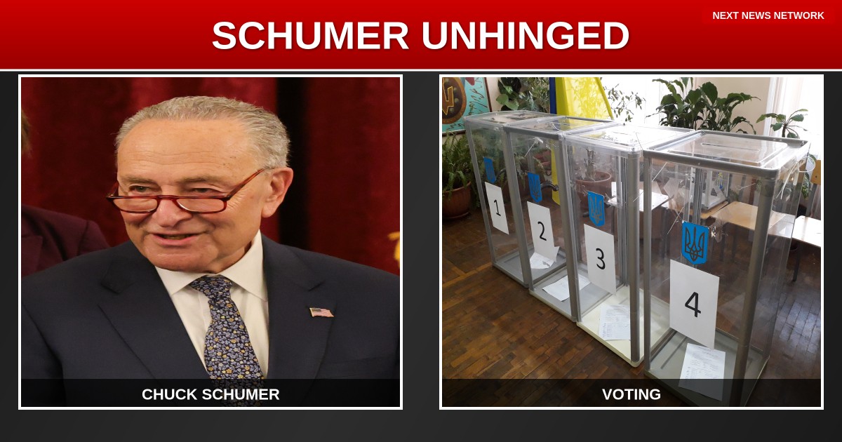 UNHINGED: Schumer Calls Voter ID Requirements 'Jim Crow 2.0' as SAVE Act Gains Steam