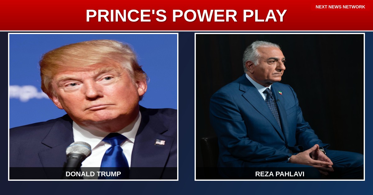 TRUMP'S DILEMMA: Iranian Crown Prince Makes Play for U.S. Support as Regime Change Movement EXPLODES