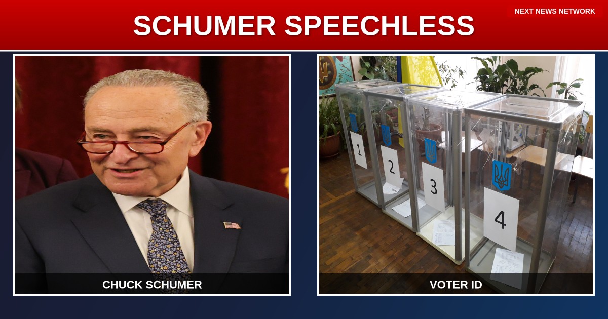 EXPOSED: Schumer Goes SPEECHLESS When Confronted on Voter ID Hypocrisy - His Silence Says EVERYTHING