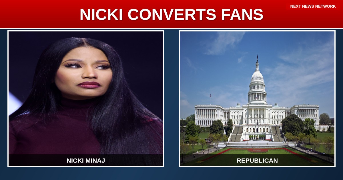 BREAKING: Nicki Minaj Fans FLOOD to Republican Party After Star's Red-Pill Awakening