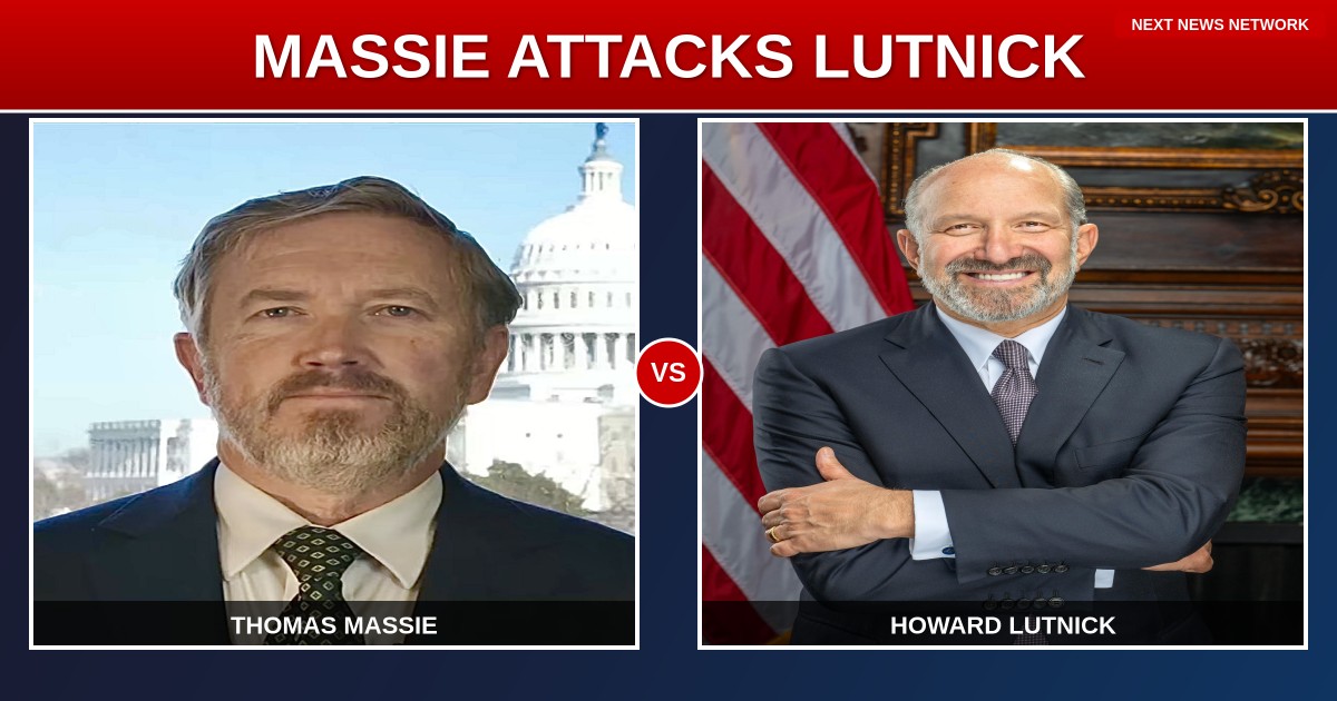 RINO Massie ATTACKS Trump's Commerce Secretary Over Old Epstein Files
