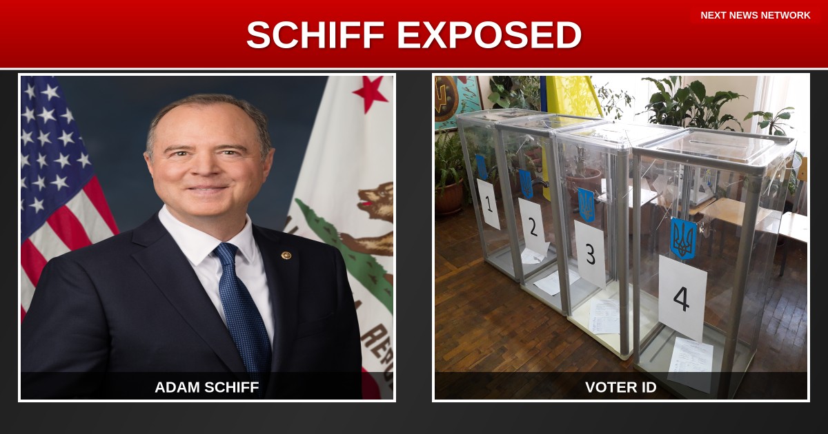 EXPOSED: Schiff Claims Voter ID 'Suppresses Votes' Despite Majority of His Own Party Supporting It