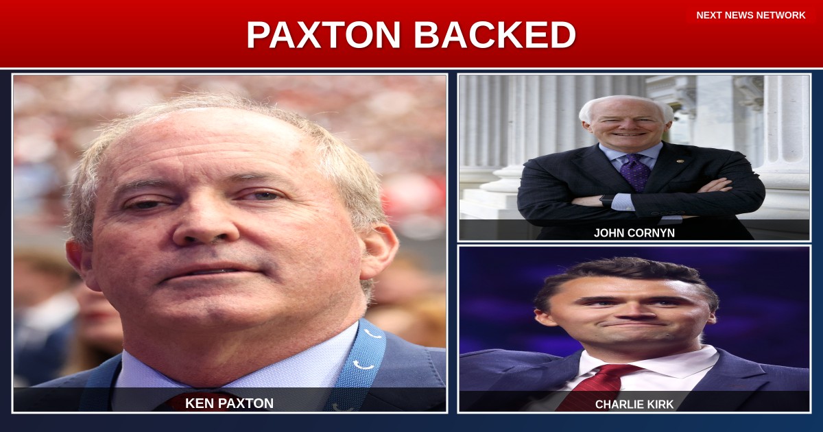 MAJOR ENDORSEMENT: Turning Point Action BACKS Ken Paxton Against RINO Cornyn in Texas Senate Primary