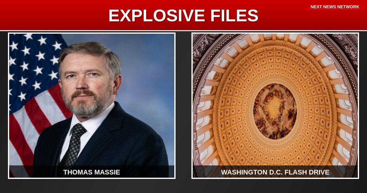 EXPLOSIVE: Rep. Massie's Flash Drive Contains COMPLETE Epstein Client List as DOJ DEFIES Congress