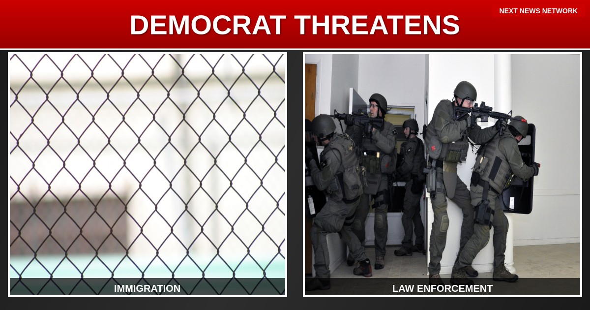 UNHINGED: House Democrat THREATENS Trump Immigration Officials, Calls Federal Officers 'Thugs'