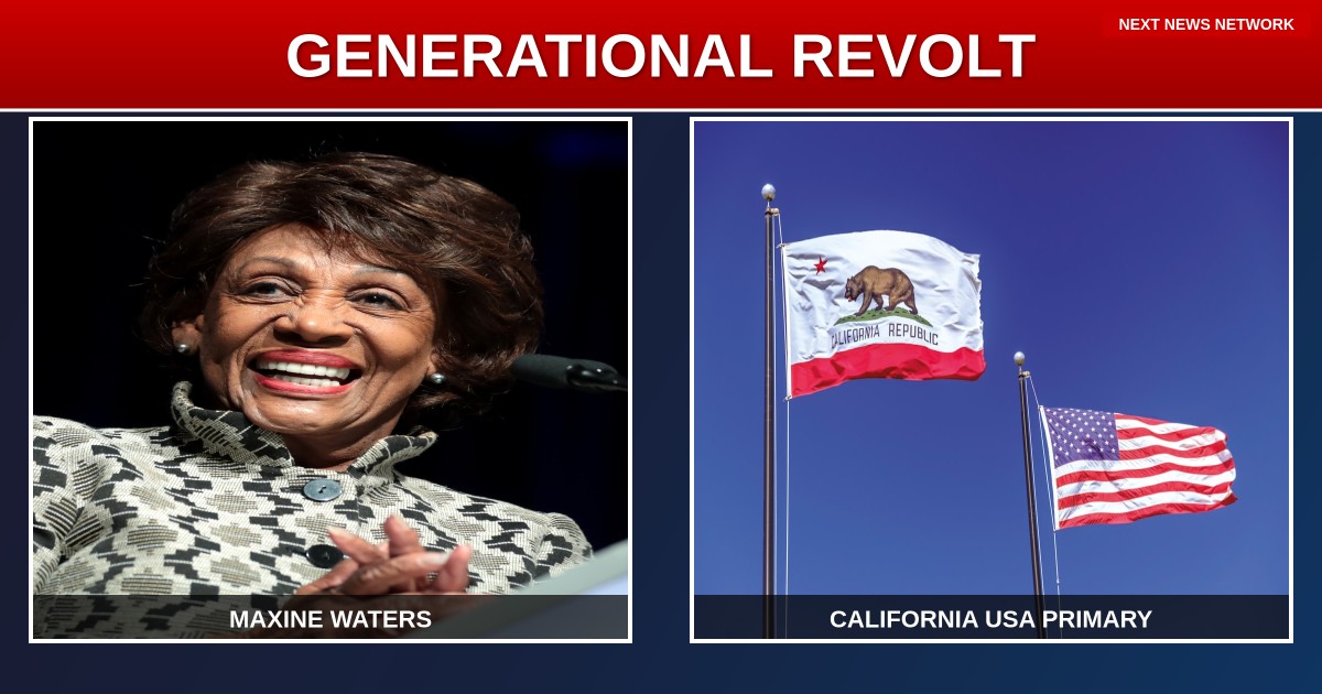 GENERATIONAL REVOLT: Maxine Waters Faces PRIMARY Challenge From Democrat 34 Years Younger