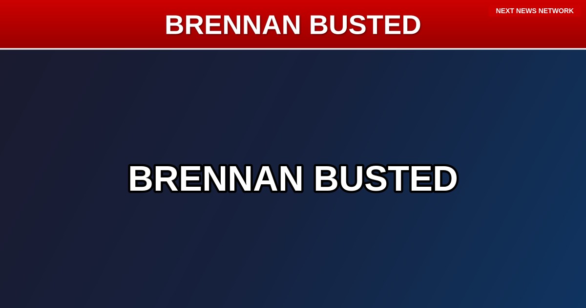 DEEP STATE RECKONING: Bondi Confirms DOJ Received Criminal Referral for CIA's Brennan Over Steele Dossier PERJURY