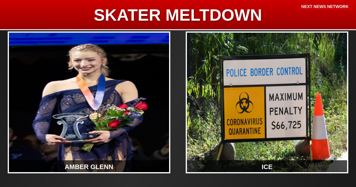 WOKE Figure Skater Amber Glenn MELTS DOWN After Americans Call Out Her Radical LGBT Activism