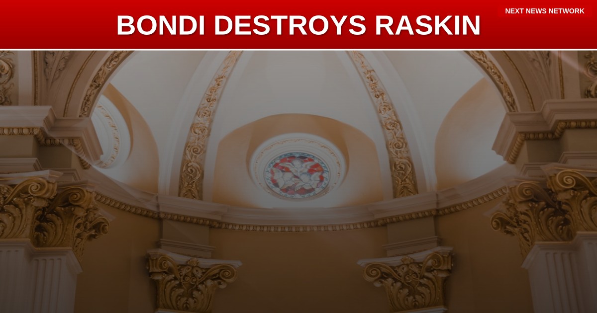 FIREWORKS: Pam Bondi DESTROYS Washed-Up Dem Raskin in Explosive House Showdown