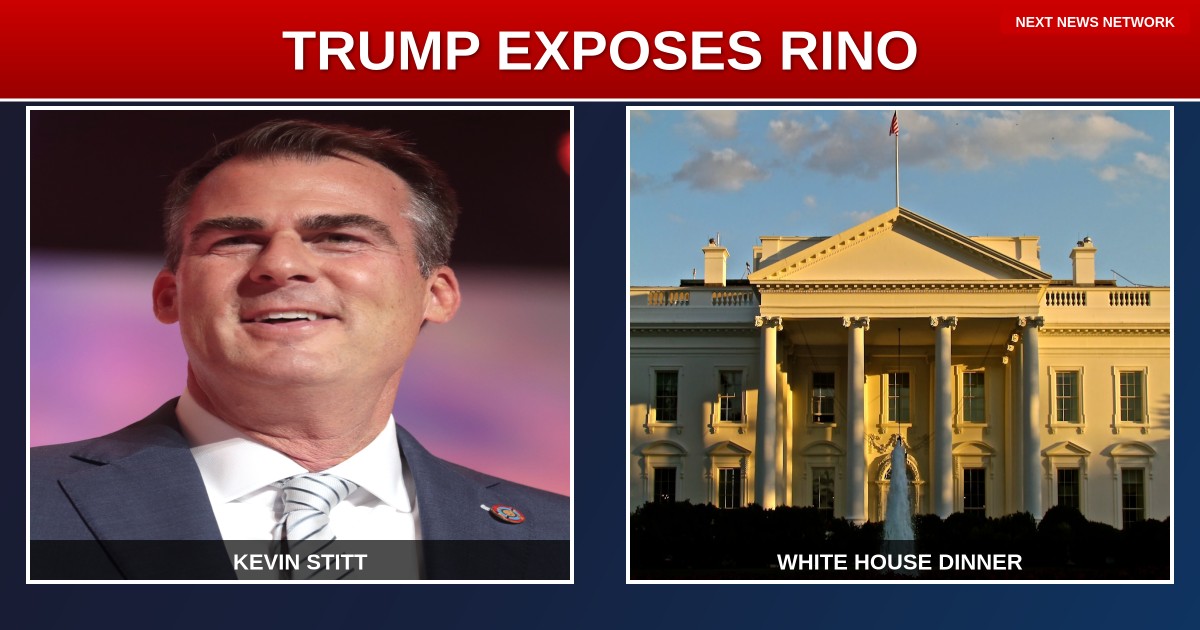 Trump EXPOSES RINO Kevin Stitt's FALSE Claims About Governors' Dinner Invitations