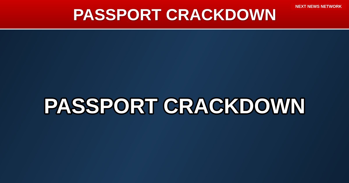 TRUMP ADMINISTRATION Cracks Down on DEADBEAT PARENTS: State Department to REVOKE Passports Over Unpaid Child Support
